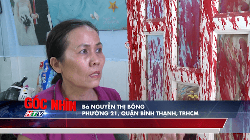 Bà Nguyễn Thị Bông bị lừa đảo tiền qua mạng